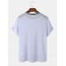 Mens Mesh Contrast Crew Neck Thin Short Sleeve T  Shirts